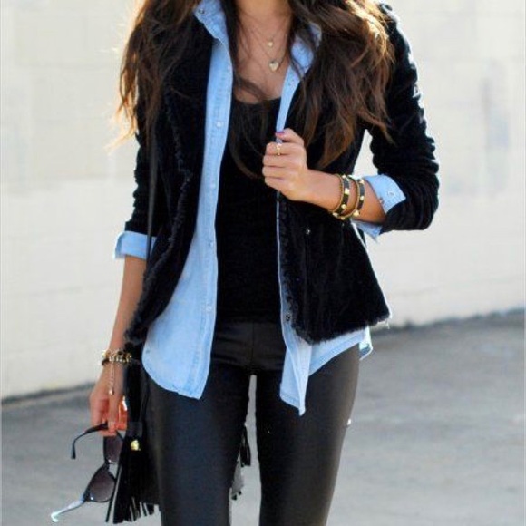 Suede blazer - Picture 1 of 6